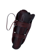 1858 Remington Holster 8" Brown Left Handed Unlined
