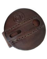 Badge Holder Brown