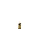 Short Powder Flask Brass Tubular Style .44