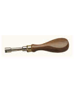 Revolver Nipple Wrench With Wood Handle 0.196" Slot         