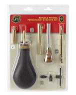 Rifle & Pistol Percussion Starter Kit Black Flask 