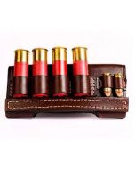 Wild Bunch (4) Shotshell & (2) Ammo Holder Brown