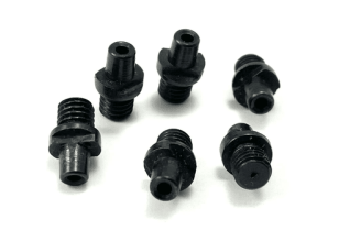 Uberti Steel Revolver Nipples Set Of 6 (12-28Unf Thread)