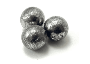 Hand Cast Lead Round Balls .451" For .44 Caliber