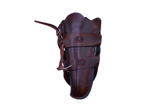 1858 Remington Holster 5.5" Brown Left Handed Unlined