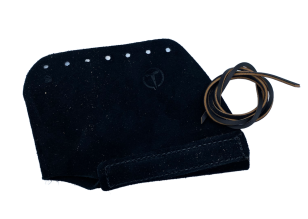 Rifle Suede Butt Cover Black