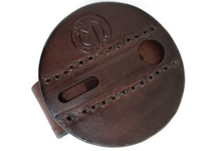 Badge Holder Brown