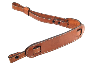 Leather Rifle Sling Saddle Tan