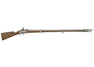 1763 Leger/1766 Charleville Rifle Flintlock 44-11/16" .69