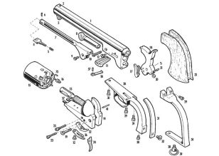 Pietta 1851 Navy Revolver Parts