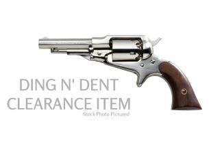 1863 Pocket Remington Brass Frame 3.5" .31 Nickel Ding & Dent