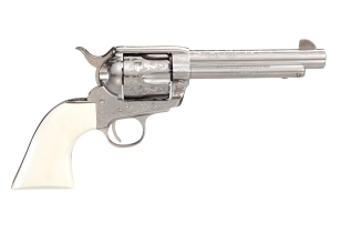 1873 Outlaw Legacy Nickel Engraved 5.5" .357Mag Ivory