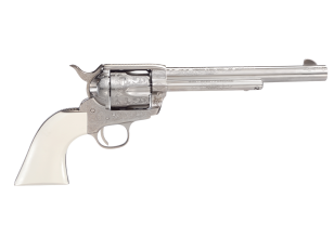 1873 Outlaw Legacy Nickel Engraved 7.5" .357Mag Ivory