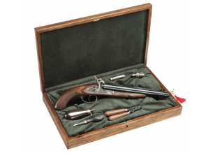 Howdah Hunter Percussion Pistol Case Set 11-1/4" 20Ga