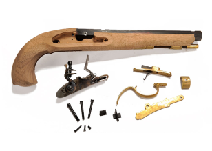 Kentucky Kit Flintlock Pistol 10-3/8" .54