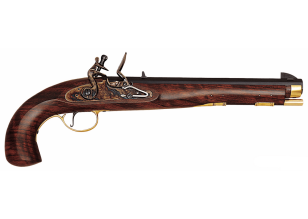 Kentucky Flintlock Pistol 10-3/8" .45