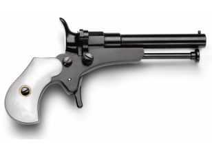 Derringer Guardian #11 Percussion Pistol Pearl 3-1/8" 4.5Mm