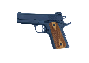 1911 Compact 3-5/8" .45ACP Black Rock