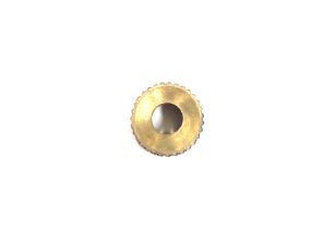 1858 Left Grip Nut Brass