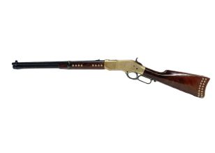 1866 Carbine 19" .45Lc Indian Engraving With Nails