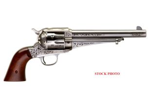 1875 Outlaw 7.5" .357Mag White Engraved Ding & Dent