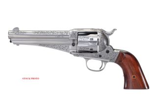 1875 Outlaw 5.5" .357Mag Engraved White Ding & Dent