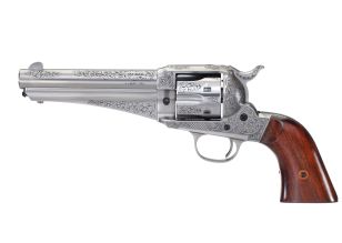 1875 Outlaw 5.5" .357Mag White Engraved Tuned