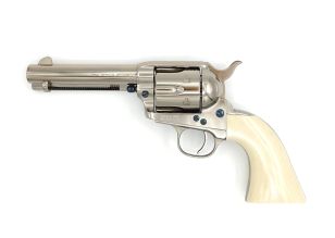 Cattleman 4.75" .45LC Nickel Ivory Grip