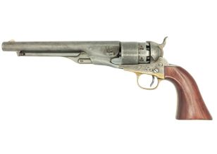 1860 Army 8" .44 Antique Finish