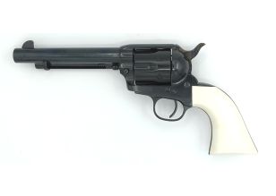 Cattleman All Blued 5.5" .45LC PVC Ivory Grip