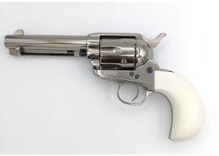 Cattleman Birdshead 4.75" .357MAG Nickel Ivory Grip Tuned