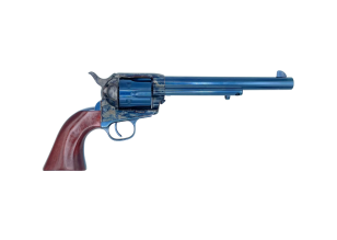 Cattleman Old Model 7.5" .45LC Charcoal Blue Military Markings Tuned
