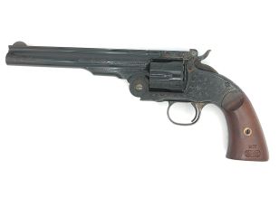 Schofield 7" .45LC Deluxe Hand Engraving