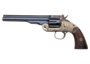 Schofield 7" .44-40 Charcoal Blue & Casehardened
