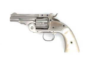 Schofield 3.5" .44-40 Nickel Pearl Grip