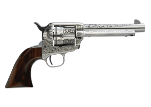 Cattleman 5.5" .357Mag White Engraved