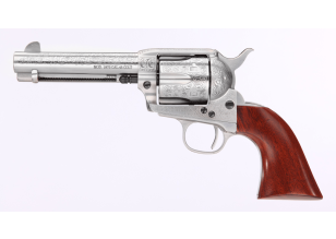 Cattleman 4.75" .357Mag White Floral Engraved