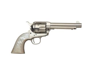 Cattleman 5.5" .357MAG Nickel Pearl Grip Tuned