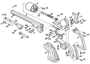 Uberti 1862 Pocket Navy Revolver Parts