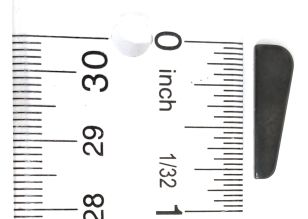 Little Sharps Front Sight Blade