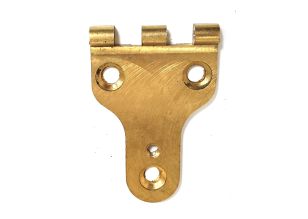 Zouave Patchbox Hinge Brass