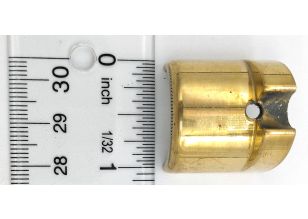 Zouave Nose Cap Brass