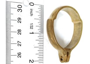 Zouave Front Barrel Band Brass