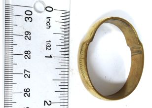 Zouave Rear Barrel Band Brass