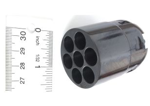 1851/1860/1861 Cylinder .44 Plain Blued (Includes cylinder, safety pins, and nipples)