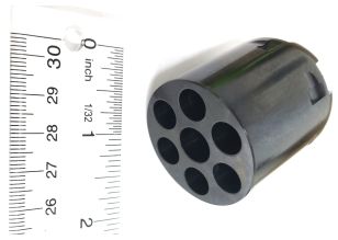 1851/1860/1861 Cylinder .36 Plain Blued (Includes cylinder, safety pins, and nipples)