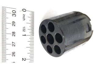 1851/1860/1861 Cylinder .36 Engraved Blued (Includes cylinder, safety pins, and nipples)