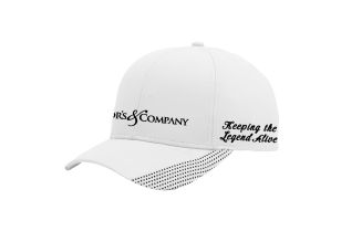 Taylor's Performance Hat White & Black