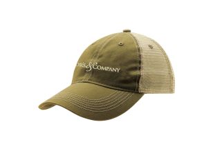 Taylor's Vintage Trucker Hat Olive & Khaki