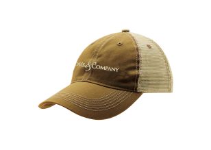 Taylor's Vintage Trucker Hat Mustard & Khaki